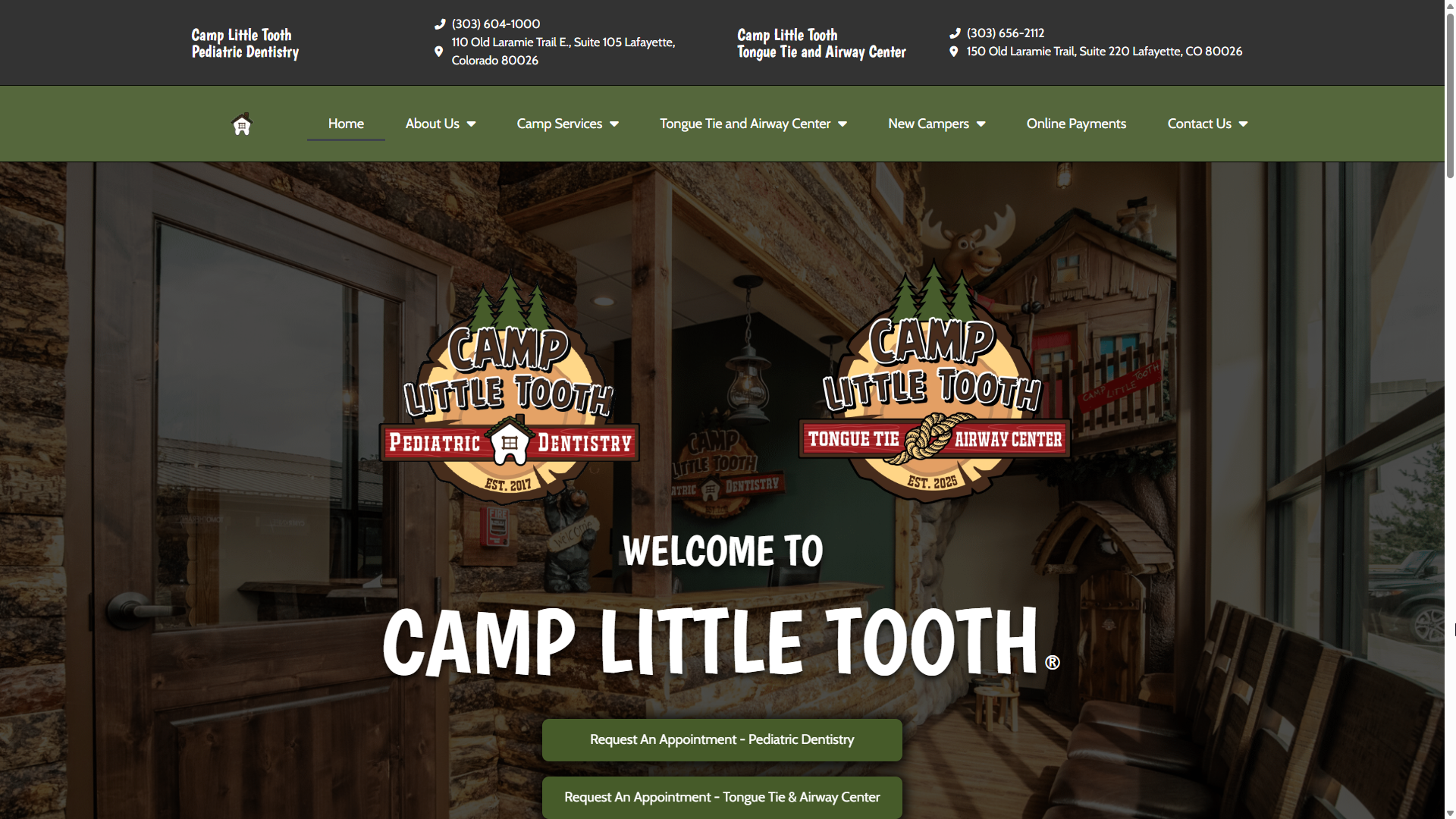 Camp Little Tooth Pediatric Dentistry small logo