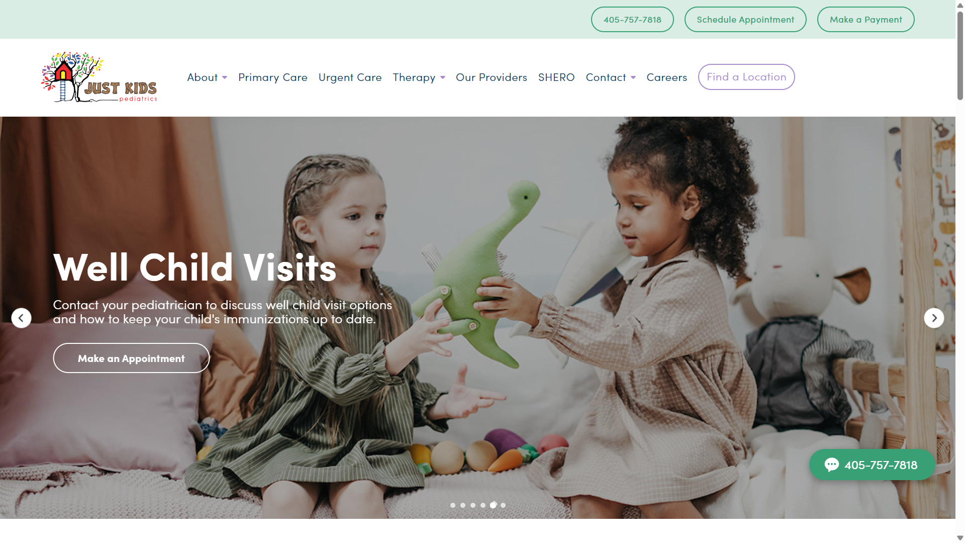 Just Kids Pediatrics small logo