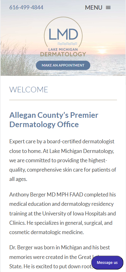 Lake Michigan Dermatology default-mobile image