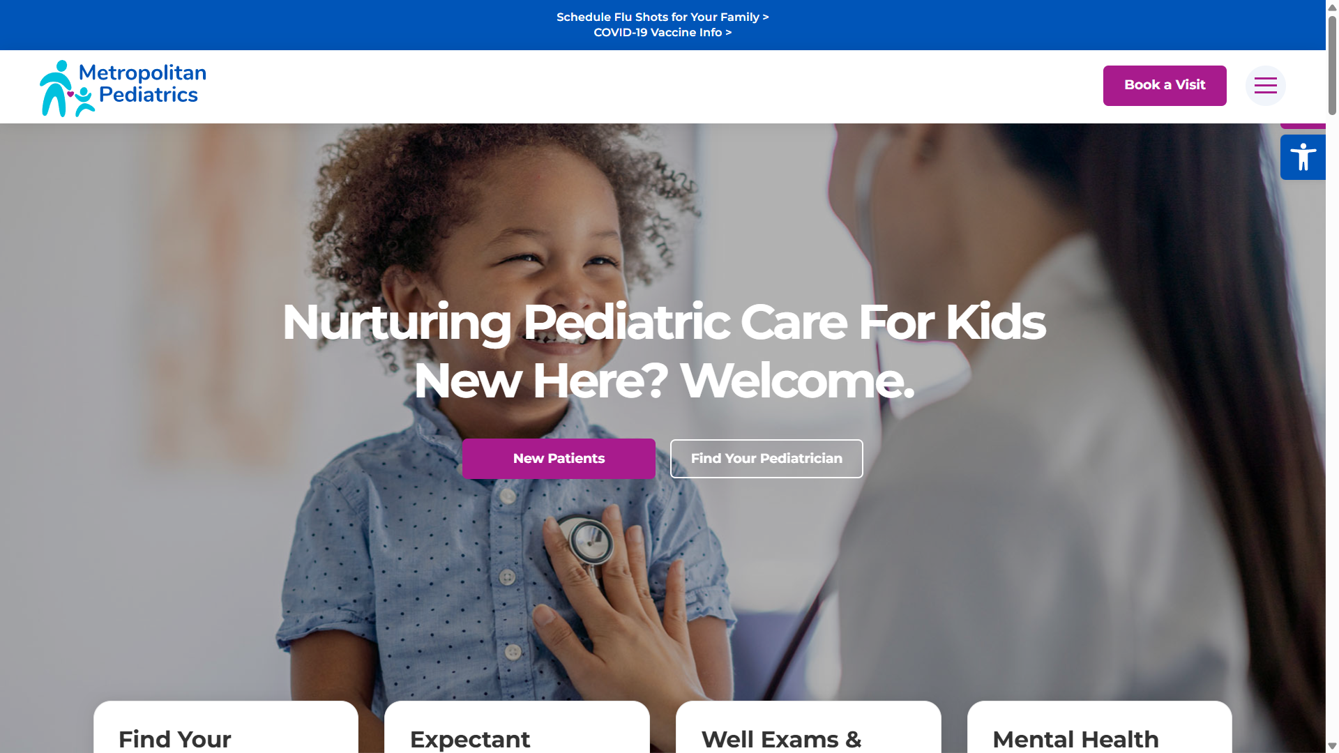Metropolitan Pediatrics small logo